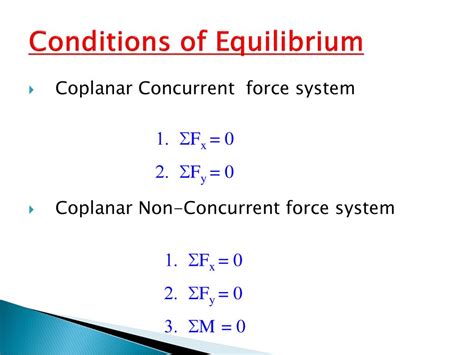 system of coplanar forces|EQUILIBRIUM OF COPLANAR FORCES .